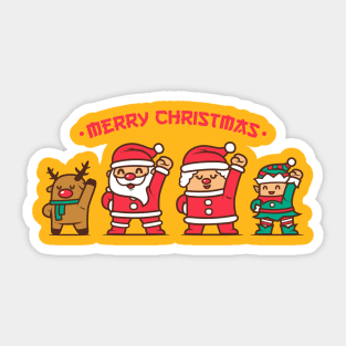 Christmas Family Sticker